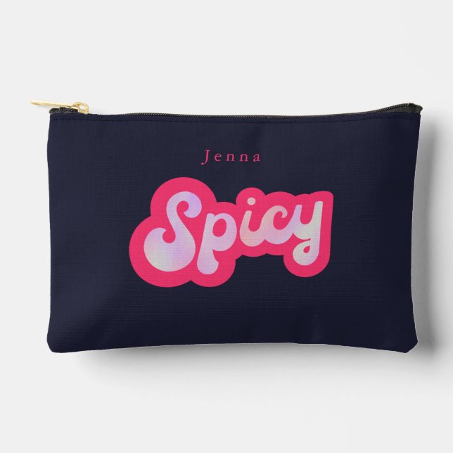 For Her Simple Modern Girly Spicy Accessory Pouch (Front)