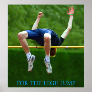 for high jump poster