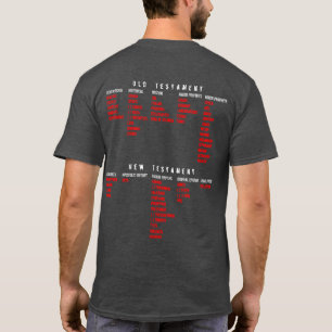 for HIM (adult): Books of the Bible T-Shirt