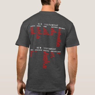 for HIM (adult): Books of the Bible T-Shirt