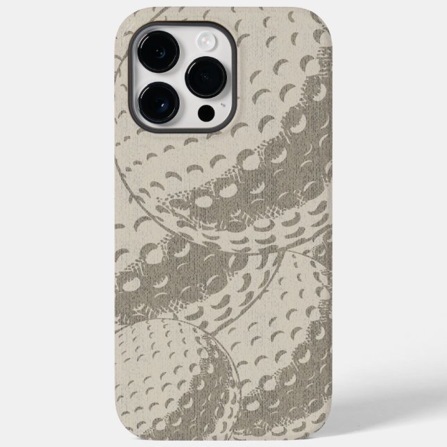 For Him Modern Graphic Golf ball iPhone Case-Mate iPhone Case (Back)