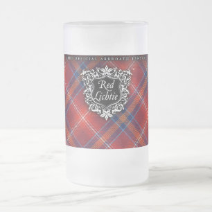 FOR HIM Red Lichtie Glass Mug  - Customizable