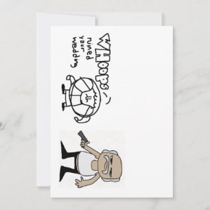 For Hire Episode 2 Wedding Invitation