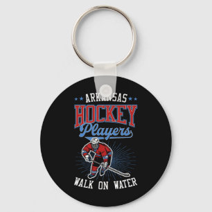 For Hockey Players Who Play In Arkansas Key Ring
