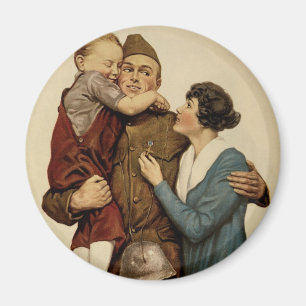 For Home and Country Magnet