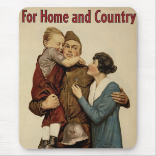 For Home and Country Mouse Mat
