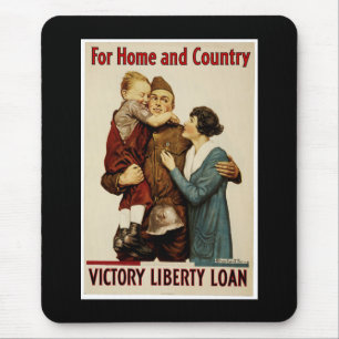 For Home and Country Mouse Mat