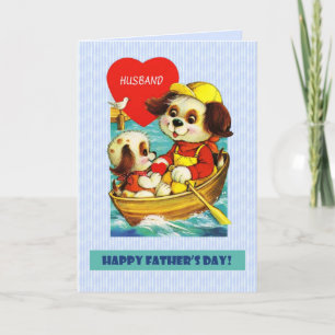 For Husband on  Father's Day Card