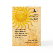 for Husband's Birthday Romantic Sun Rise