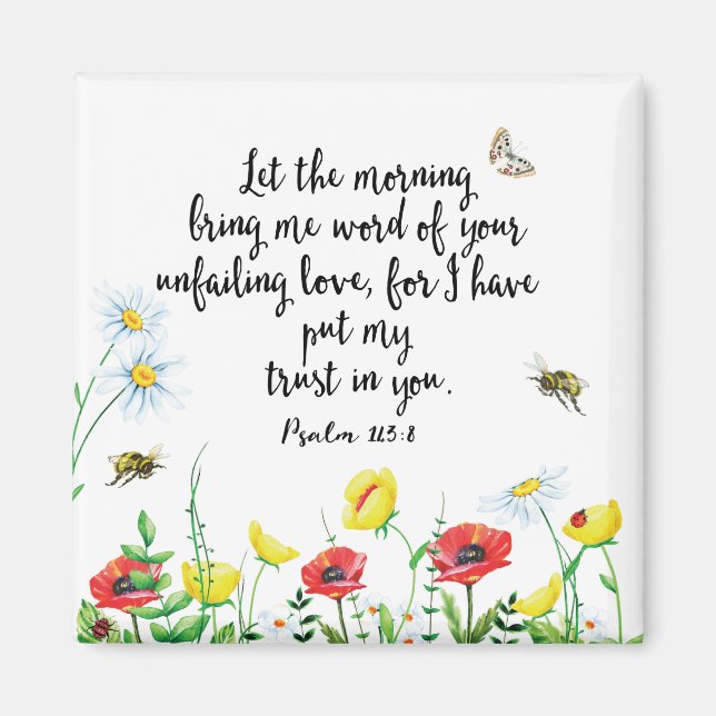 For I Have Put My Trust in You Magnet (Front)