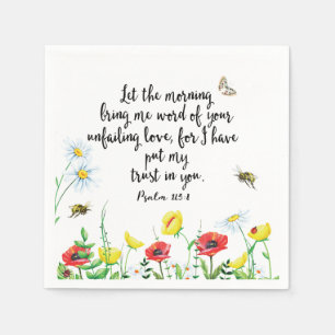 For I Have Put My Trust in You Napkin