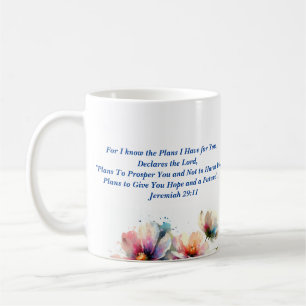 For I know/ Jeremiah 29:11 Mug