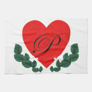 for initial kitchen towel