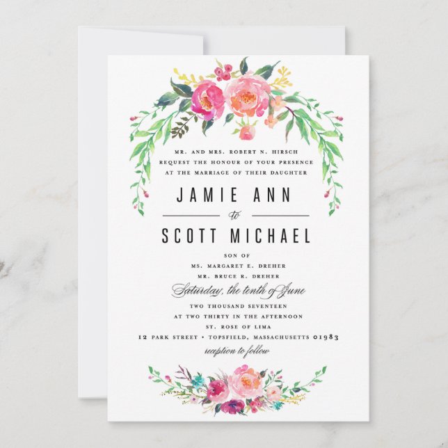 for jamie invitation (Front)