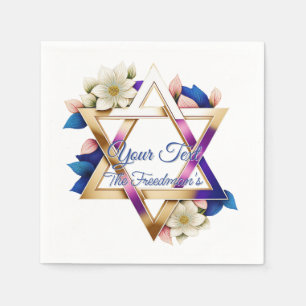 For Jewish Holidays Independence Bar Mitzvah Napkin