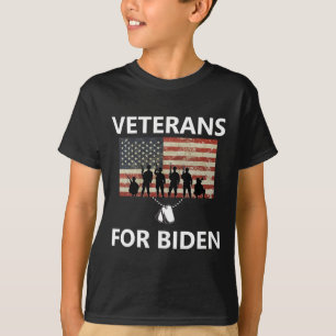 For Joe Biden Kamala Harris 2020 Vet Election T-Shirt