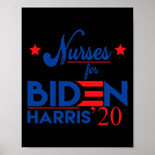 For Joe Biden Kamala Harris For President 2020 Poster