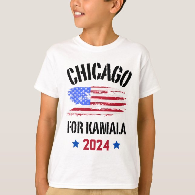 For Kamala 2024 Dnc Kamala Harris Supporter  T-Shirt (Front)