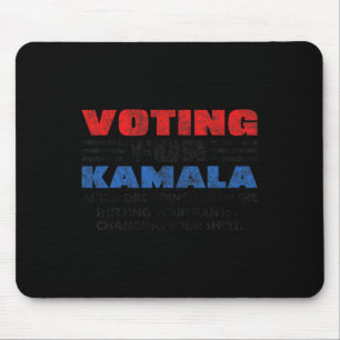 For Kamala After Dropping Joe Biden Trump 2024 Wom Mouse Mat
