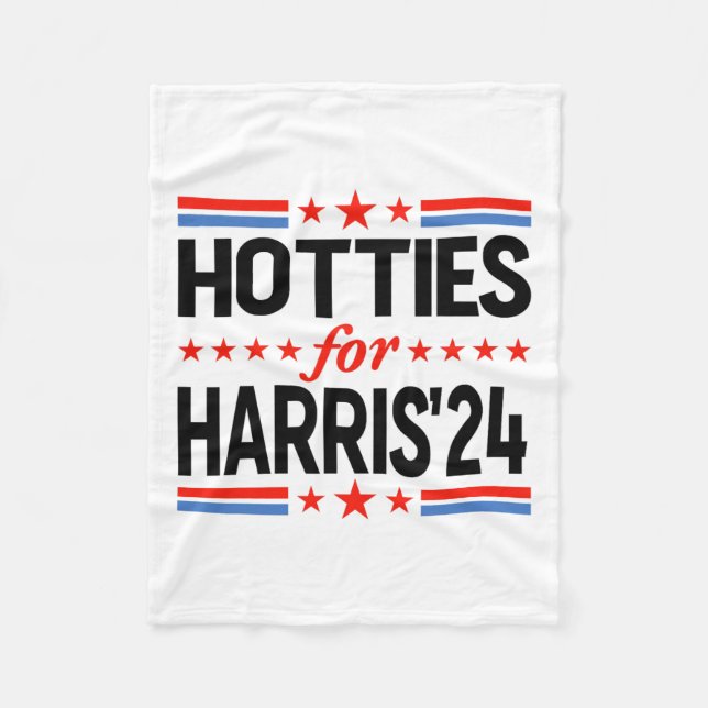 For Kamala Harris 2024 1  Fleece Blanket (Front)