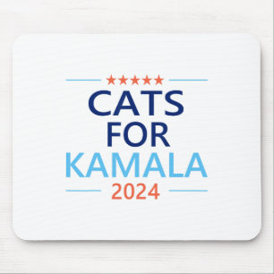 For Kamala Harris 2024 Childless Cat Lady Jd Vance Mouse Mat
