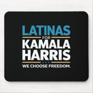 For Kamala Harris 2024 We Choose Freedom Mouse Mat