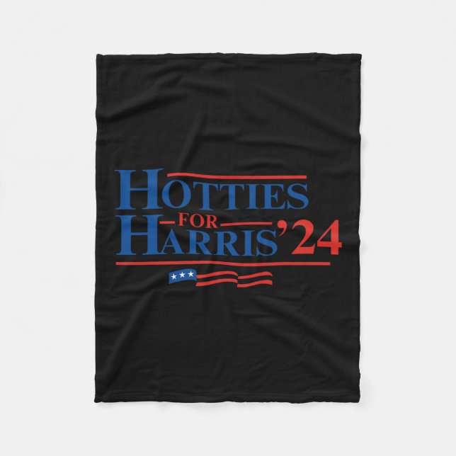For Kamala Harris 24  Fleece Blanket (Front)