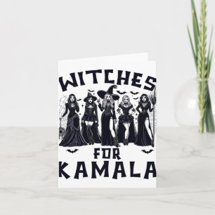 For Kamala Harris Election 2024 Halloween  Card