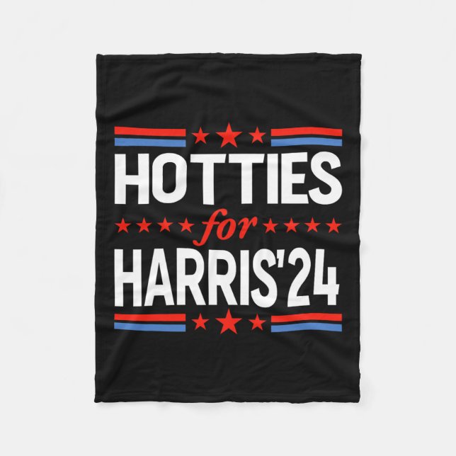 For Kamala Harris  Fleece Blanket (Front)
