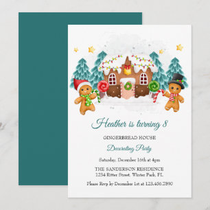 For Kids Christmas Decoration Birthday Party Invitation