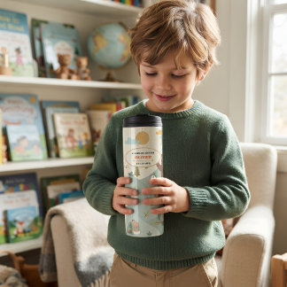 For Kids Thermal Tumblers Cute Woodland Animals