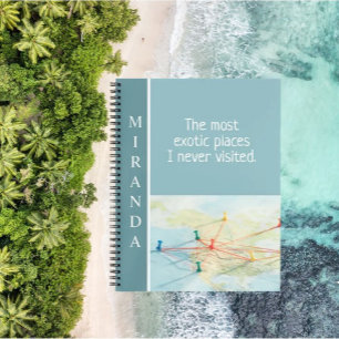 For Laughs! Cute personalised Humourous Notebook