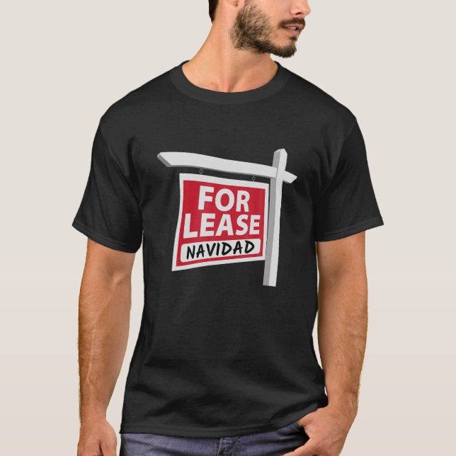 For Lease Navidad Funny Christmas Holiday Humour T-Shirt (Front)