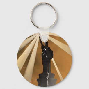 For Liberty's Sake ~ Enlist in the Navy Key Ring