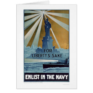 For Liberty's Sake, Enlist in the Navy (US02181A)