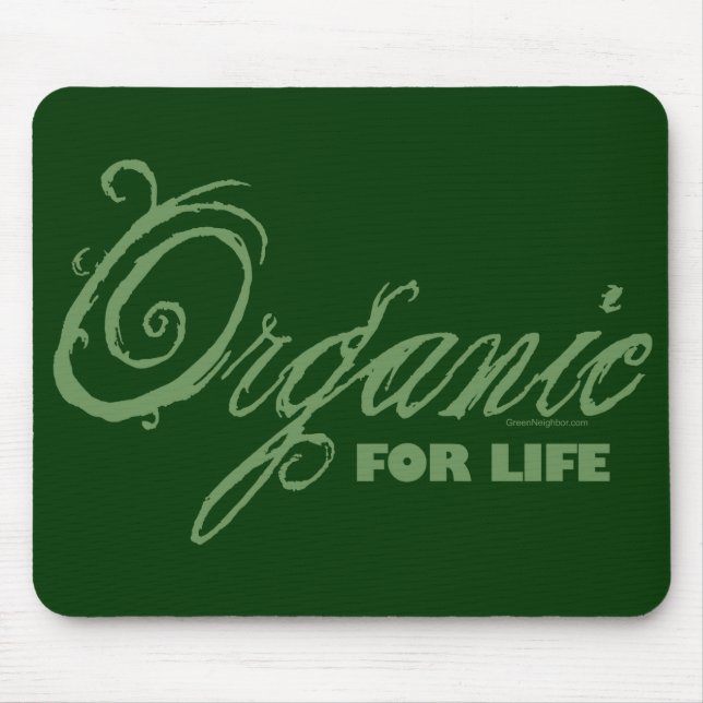 For Life, Organic Mouse Mat (Front)