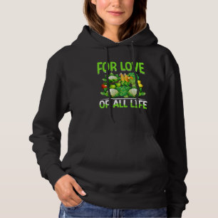 For Love Of All Life I Vegan Hoodie
