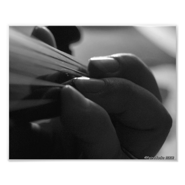 For Love of Strings Photo Print (Front)