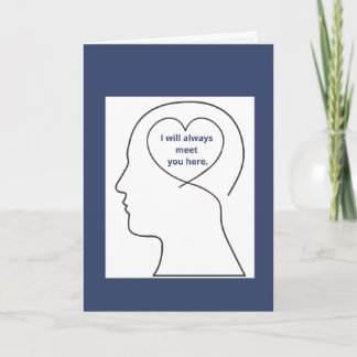 For loved ones away from us. card