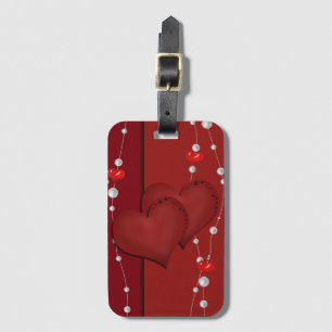For loved ones, love luggage tag