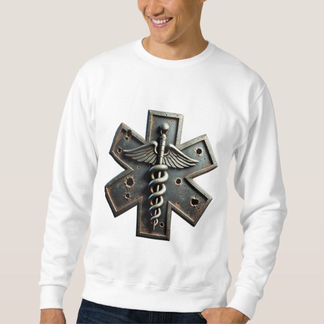 For Medic's - let them know who You are Sweatshirt (Front)