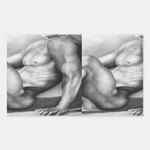 For Men Fine Art Male Model Body Builders stickers