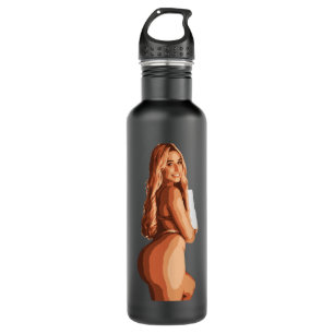 For Men Women Abella Danger Fanart Poster Awesome 710 Ml Water Bottle
