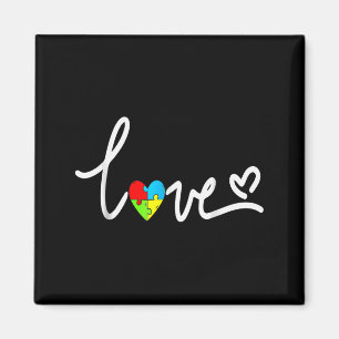 For Men Women Autism Awareness Tee Plus Size  Magnet