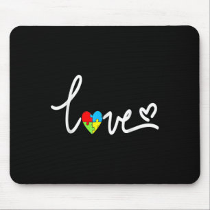 For Men Women Autism Awareness Tee Plus Size Mouse Mat