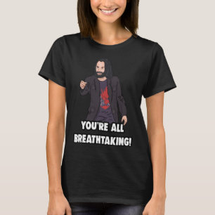For Men Women Keanu Art Reeves Retro Vintage T-Shirt