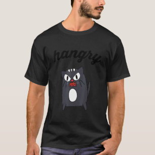 for Men & Women & Kids Hangry Cat T-Shirt