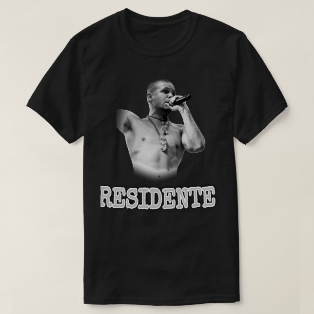 For Men Women Residente Rene Perez Joglar Gift For T-Shirt (Design Front)