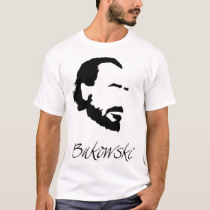 For Mens Womens Charles Bukowski Gift Music Fans T-Shirt