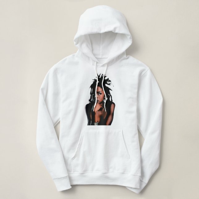 For Mens Womens Lauryn Great Hil Female Rapper Awe Hoodie (Design Front)